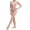 Khaki, variant on Women's Full Body Zentai Turtleneck Jumpsuit with Attached Unitard Long Sleeve One-Piece Bodysuit for Dance Cosplay Halloween & Stage Performance (Khaki D)