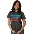 thumbnail image 3 of Funny Workout Pun In Squat We Trust Women's Graphic T Shirt Tees Brisco Brands S, 3 of 6