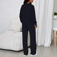 thumbnail image 3 of Aofany Outfit Sets for Women 2 Piece Sets Winter Casual Tracksuit Long Sleeve Lounge Set Outfits with Pockets, 3 of 4