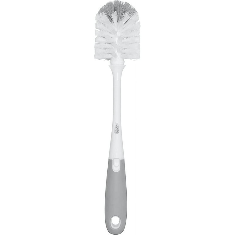 OXO Tot Bottle Brush with Nipple Cleaner and Stand - Gray