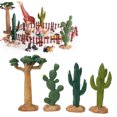 thumbnail image 1 of Reptile Baobab Plant Ornament, Artificial Soft Fade  Terrarium Cactus Decoration Simulation Resin  For Fish, 1 of 8