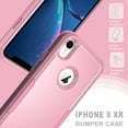 thumbnail image 5 of Mantto for iPhone XS/X Case, Heavy Duty Shockproof Drop Protective Hybrid 3 Layer Full Body Rugged Military Grade Protection Hard PC Phone Cover For iPhone XS/X, Pink, 5 of 6