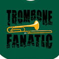 thumbnail image 4 of Inktastic Trombone Fanatic Boys or Girls Baby Bib, 4 of 4