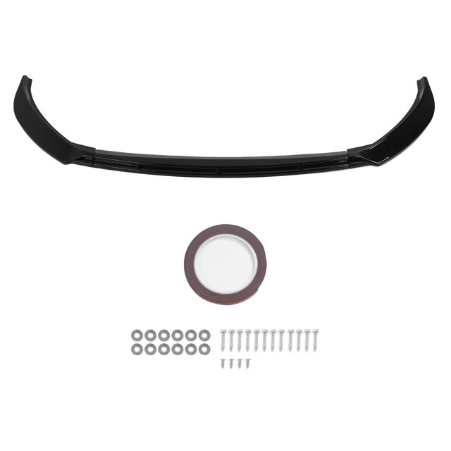 Alerón de parachoques delantero, parachoques aerodinámico de 3 secciones, protector de difusor de mentón, reemplazo para Seat Ibiza MK5 estándar FR, negro brillante