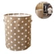 thumbnail image 1 of Cesta de ropa sucia plegable, resistente al agua, caja de ropa sucia redonda para el hogar, organizador de juguetes para niños, bolsa de almacenamiento con asa Ormromra 2035344-2, 1 of 8