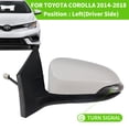 Left Driver Side Mirror for 2014-2018 Toyoto Corolla Power Heated Turn ...