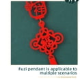 thumbnail image 5 of Bolsa de dinero tridimensional trompeta de bendición 2024 Año del Conejo Año Nuevo Decoración de nudo chino colgante de bendición Año Nuevo Festival de Primavera diseño de escena suministros colgante, 5 of 5