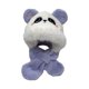 thumbnail image 3 of Conjunto de gorro y bufanda para niños Fernando gris morado, 3 of 8