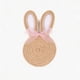 thumbnail image 2 of Decoración de Mesa de Pascua,Flax Saucer Rabbits Easter Bunny Rope Table Mats Festive Party Decorations Decorative Accessories Decoración del hogar, 2 of 6
