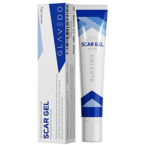Advanced Medical Silicone Scar Gel Topical Gel for Scar Treatment on