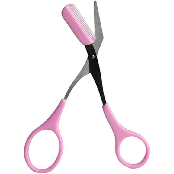 Mini Brow Class Cutting Scissors Easy-to-use Women Eyebrow Trimmer With Comb Cutting Scissors Trimmer Eyebrows Aid