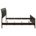 thumbnail image 6 of Carlton Wood Eastern King Panel Bed Cappuccino, 6 of 10