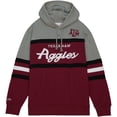 thumbnail image 2 of Men's Mitchell & Ness Crimson Texas A&M Aggies Head Coach Pullover Hoodie, 2 of 4
