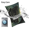 thumbnail image 5 of KLL MoonNight Sky Crow Pillow Covers Envelope Closure,Super Soft and Cozy Fuzzy Fleece Pillow Case Cover (No pillow core） 16"x24", 5 of 5