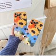 thumbnail image 5 of FFIY Étui Tournesol Colorée Compatible pour iPhone 12 / iPhone 12 Mini/iPhone 12 Pro/iPhone 12 Pro Max, Motif Graffiti Étui de Téléphone pour Filles Femmes (Tournesol, iPhone 12 Pro), 5 of 5