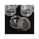 thumbnail image 4 of 25pcs Mini clear Cream Jars 3g 5g Empty Plastic Cosmetic Makeup Jar Pots Transparent Sample Bottles Eyeshadow Cream Lip Balm Container, Travel Essenti, 4 of 5