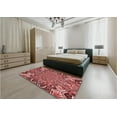 thumbnail image 4 of Ahgly Company Indoor Rectangle Patterned Pastel Red Pink Area Rugs, 3' x 5', 4 of 6