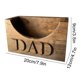 thumbnail image 2 of Fiudx Perchero de Madera para Gorras, Elegante Organizador de Gorras de Béisbol, Montaje En Pared Que Ahorra Espacio, Práctico Regalo para El Día Del Padre, Construcción de Madera Duradera, Fácil de, 2 of 2
