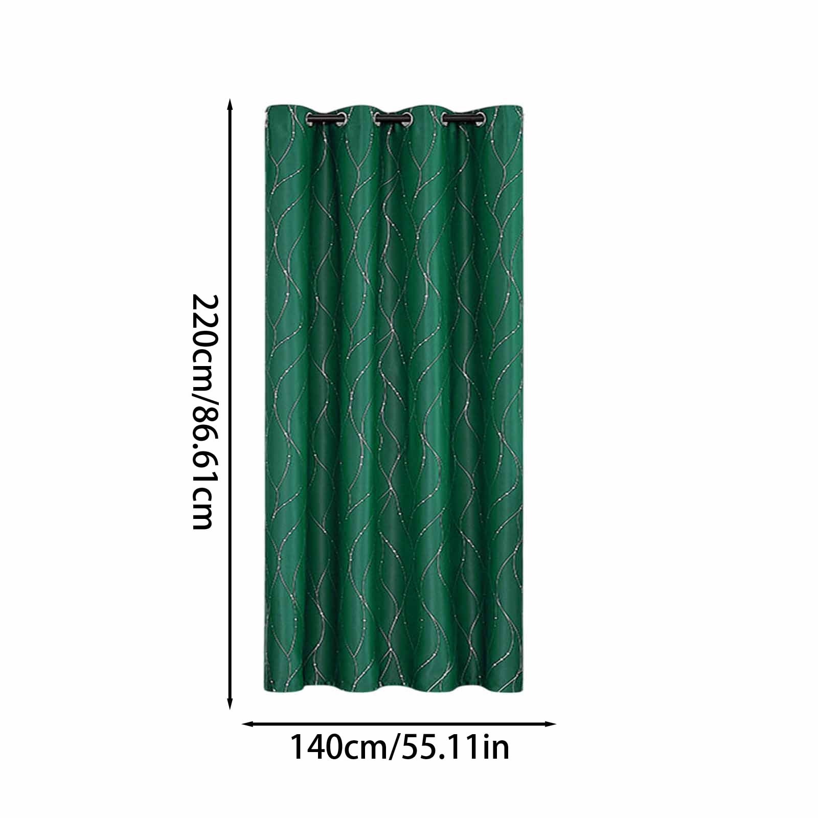 Blackout Curtains, Panels Light Reducing Thermal Insulated Solid Grommet Curtains/Panels/Drapes for Living Room, Bedroom