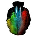 thumbnail image 1 of Sudadera con capucha y cremallera de manga larga con estampado 3D de teñido anudado y salpicaduras de polvo, estilo Harajuku, divertida, 2024, 1 of 6
