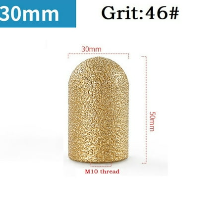 

Fule Vacuum Brazed Diamond Grinding Wheel Burr Head Abrasive M10 thread Rotary File