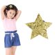 thumbnail image 2 of Pinzas para el pelo sencillas de moda con lentejuelas y forma de estrella, horquillas para el pelo para niñas (doradas), 2 of 7