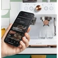 thumbnail image 5 of Café Bellissimo Semi Automatic Espresso Machine + Milk Frother | WiFi Connected, Smart Home Kitchen Essentials | Built-In Bean Grinder, 15-Bar Pump & 95-Ounce Water Reservoir | Matte White, 5 of 9