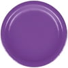 Creative Converting 318933 7" Amethyst Purple Round Paper Plate - 24/Pack