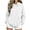 White#women long sleeve solid sweatshirt, variant on Lcziwo Womens Peter Pan Collar Sweatshirt Cuffed Long Sleeve Solid Pullover Oversized Casual Fall Winter Outfits White,L