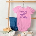 thumbnail image 4 of I Get My Dance Moves From My Uncle Bodysuit Jumper Boys Infant Baby Brisco Brands NB, 4 of 6