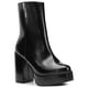 thumbnail image 4 of Botin Tacon Alto Para Dama Salamandra Negro Con Plataforma negro 25.5, 4 of 6