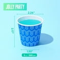 thumbnail image 3 of [1800Pack] 3 oz Paper Cups, Small Mouthwash Cups, Disposable Bathroom Cups, Paper Cups for Party, Picnic, BBQ, Travel, and Event, Assorted designs, 3 of 6