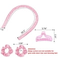thumbnail image 3 of Heatless curls, heatless silk curlers for overnight use, 3 of 5