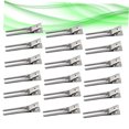 thumbnail image 2 of OUNONA 50Ud Clips Para Flequillo De Metal Plateado Que Sujetan Tipo De Sin Marcas, 2 of 8