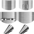 thumbnail image 1 of Stainless Steel Finger Protectors Finger Guard,Stainless Steel Finger Guard Finger Protector,6Pcs Finger Guard Slicing Cutting Protector, Kitchen Finger Hand Protector,Knife Cutting Protectors, 1 of 7