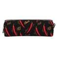 thumbnail image 4 of Rocae Hot Chili for Pen and Marker Pouch with Zipper for Men and Women, Stationery Bag Pen Holder for Work and Office, 4 of 9