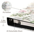 thumbnail image 4 of Leather Cover Photo Album 80 Pockets 4x6 Photos Bookshelf Picture Album Pink Roses Climbing on Wall, 4 of 9