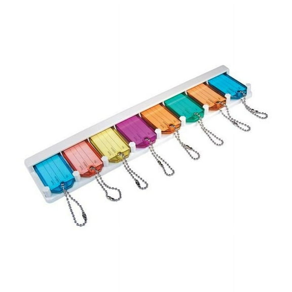 Hillman Key ID Tags & Organizer, 8 Count
