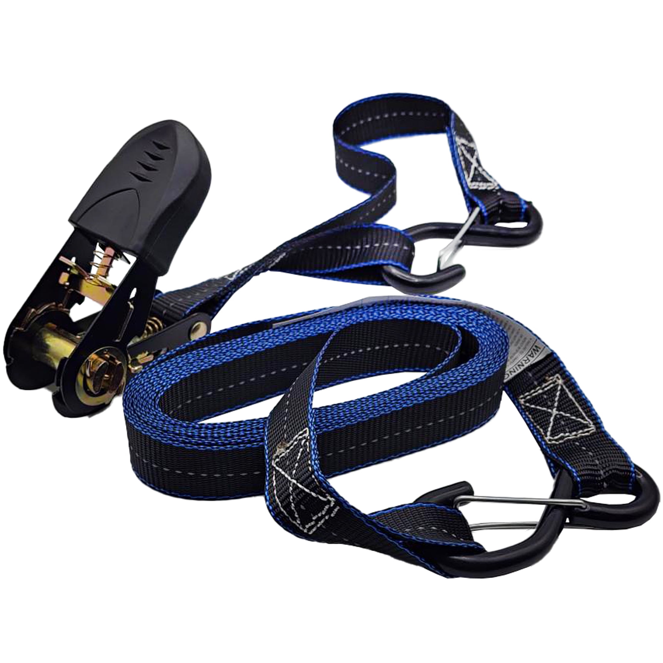 Ozark Trail 1 in x 15 ft Ratchet Tie-Down Strap, 1-Pack, 1,800 lb Break Strength