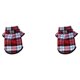 thumbnail image 2 of Billuyoard Ropa para perros Cachorros Ropa Cachorro Chaleco Elasticidad Camisa para mascotas Rojo XS Rojo XS 2Conjunto, 2 of 6