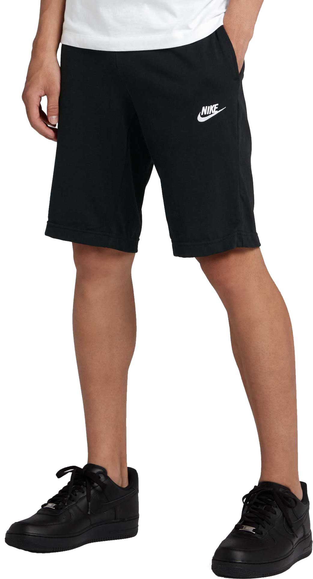 nike men's sportswear jersey cotton shorts