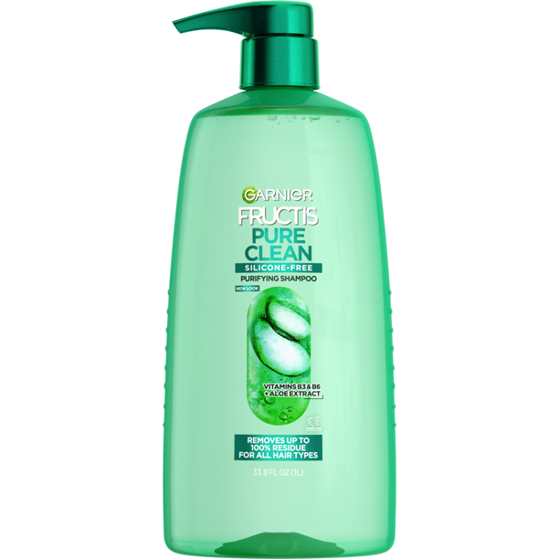 Garnier Fructis Pure Clean Purifying Shampoo, for All Hair Types, 33.8