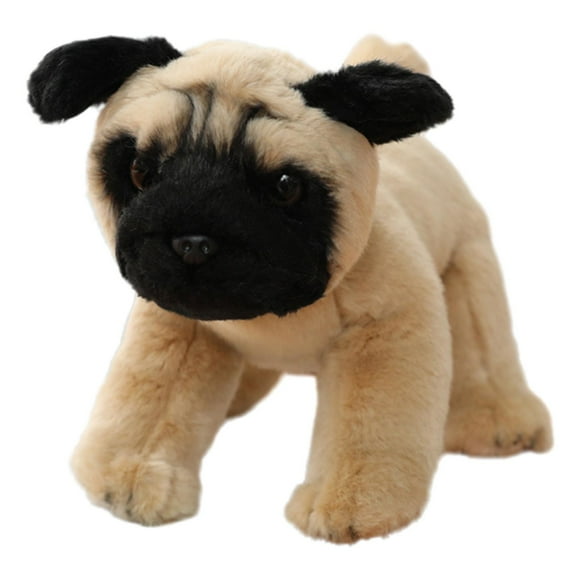 Muñeco de peluche de perro, juguete suave para perro, adorable perro de simulación abrazable Doguillo