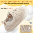 thumbnail image 3 of JOINFREE Baby Knit Sock Shoes for Boys Girls First Walking Shoes Infant Barefoot Moisture Wicking Shoes, 3 of 9