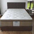 thumbnail image 4 of Colchón y Box Choc Restonic Base Matrimonial Elegante Acabado Set de Cama, 4 of 4