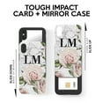 thumbnail image 4 of Personalised White Floral Marble Initials Samsung Galaxy S20 Ultra Case,iPhone 15 Pro, 4 of 4