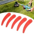 thumbnail image 4 of Lawn Mower Blades, Lawnmower Trimmer Blades ABS  For Courtyard Red, 4 of 8