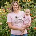 thumbnail image 3 of Matching Family Shirts, I Made A Wish I Came True Mom and Mini Shirt, Floral Dandelion Family Outfit, Mother Daughter Birthday Gift for Mom, 3 of 7