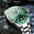 thumbnail image 5 of CURREN Reloj de cuarzo para hombre Reloj de pulsera clásico de moda para hombre con banda Abanopi Mirar, 5 of 5