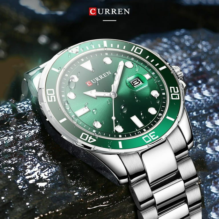 Curren top analog watch